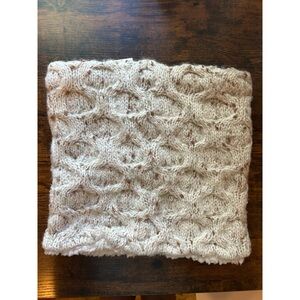 Knit Infinity Neck Scarf